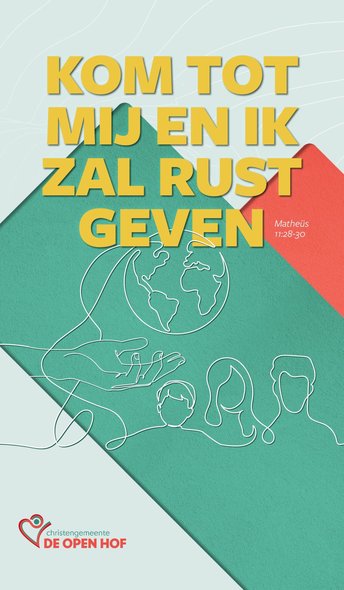 Startzondag Thema Kom tot Mij